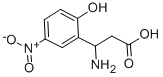 3-AMINO-3-(2-HYDROXY-5-NITRO-PHENYL)-PROPIONIC ACID Struktur