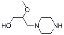 1-Piperazinepropanol,-bta--methoxy-(9CI) Struktur