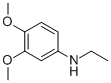 ETHYL-(3,4-DIMETHOXY-PHENYL)-AMINE Struktur