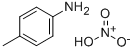 p-Toluidine, nitrate Struktur