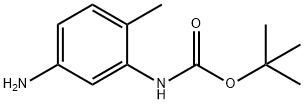 (5-AMINO-2-METHYL-PHENYL)-CARBAMIC ACID TERT-BUTYL ESTER Struktur