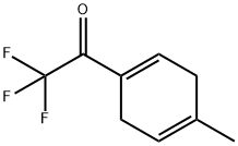 Ethanone, 2,2,2-trifluoro-1-(4-methyl-1,4-cyclohexadien-1-yl)- (9CI) Struktur