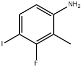 3-FLUORO-4-IODO-2-METHYLANILINE Struktur