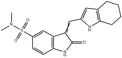 SU 6656, 330161-87-0, 結(jié)構(gòu)式