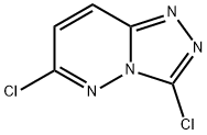 3,6-Dichloro[1,2,4]triazolo[4,3-b]pyridazine Struktur