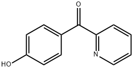 p-hydroxyphenyl 2-pyridyl ketone Struktur