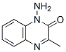 2(1H)-Quinoxalinone,1-amino-3-methyl-(9CI) Struktur