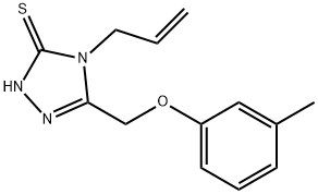 4-ALLYL-5-[(3-METHYLPHENOXY)METHYL]-4H-1,2,4-TRIAZOLE-3-THIOL price.