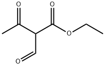 2-FORMYL-3-OXO-BUTYRIC ACID ETHYL ESTER Structure