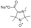 2,2,5,5-TETRAMETHYL-3-IMIDAZOLINE-1-OXYL-CARBOXYLIC ACID, SODIUM SALT, FREE RADICAL Struktur