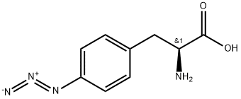 4-Azido-L-phenylalanine Struktur