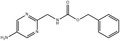 BENZYL (5-AMINOPYRIMIDIN-2-YL)METHYLCARBAMATE Struktur