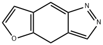 4H-Furo[2,3-f]indazole Struktur