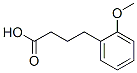 4-(2-Methoxyphenyl)butanoic acid Struktur