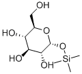 TMS-ALPHA-D-(+)-GLUCOSE Struktur