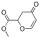 2H-Pyran-2-carboxylicacid,3,4-dihydro-4-oxo-,methylester(9CI) Struktur