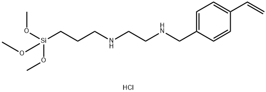 3-(N-STYRYLMETHYL-2-AMINOETHYLAMINO)PROPYLTRIMETHOXYSILANE HYDROCHLORIDE