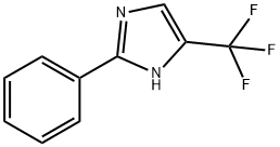 2-Phenyl-4-(trifluoromethyl)-1H-imidazole Struktur