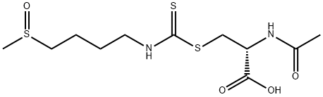 D,L-SULFORAPHANE N-ACETYL-L-CYSTEINE Struktur