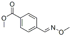 4-[(Methoxyimino)methyl]benzoic acid methyl ester Struktur