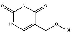 5-hydroperoxymethyluracil Struktur