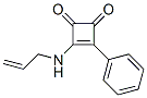 3-Cyclobutene-1,2-dione, 3-phenyl-4-(2-propenylamino)- (9CI) Struktur