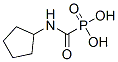 Phosphonic acid, [(cyclopentylamino)carbonyl]- (9CI) Struktur