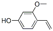 Phenol, 4-ethenyl-3-methoxy- (9CI) Struktur