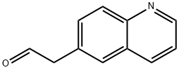 2-(quinolin-6-yl)acetaldehyde, 335267-08-8, 結(jié)構(gòu)式