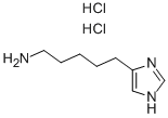 5-(1H-IMIDAZOL-4-YL)-PENTYLAMINE 2HCL Struktur