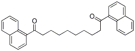 1,10-Di(1-naphtyl)-1,10-decanedione Struktur