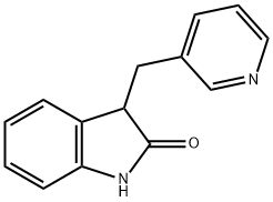 3-(pyridin-3-yl-methyl)indolin-2-one Struktur