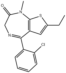 CLOTIAZEPAM Struktur