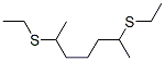 1,3-Propanediylbis(ethyl sulfide) Struktur