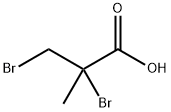 2,3-Dibromo-2-methylpropionic acid Struktur