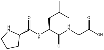 prolyl-leucyl-glycine Struktur