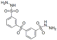 3,3'-sulphonyldi(benzenesulphonohydrazide) Struktur