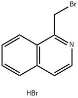 1-(BROMOMETHYL)ISOQUINOLINE HYDROBROMIDE Structure