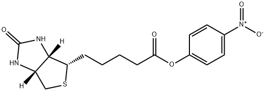 D-BIOTIN P-NITROPHENYL ESTER Struktur