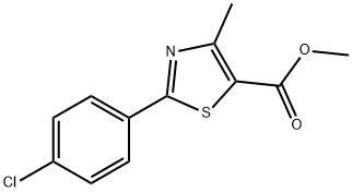 METHYL 2-(4-CHLOROPHENYL)-4-METHYL-1,3-THIAZOLE-5-CARBOXYLATE price.