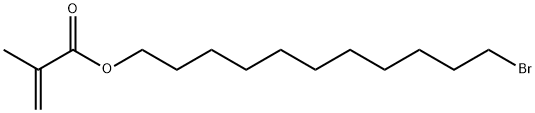 11-bromoundecyl methacrylate Struktur