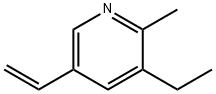 Pyridine, 5-ethenyl-3-ethyl-2-methyl- (9CI) Struktur