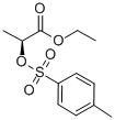 (S)-2-(TOLUENE-4-SULFONYLOXY)-PROPIONIC ACID ETHYL ESTER Struktur