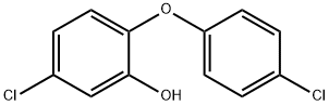 HYDROXYDICHLORODIPHENYL ETHER Struktur