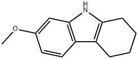 1,2,3,4-Tetrahydro-7-Methoxycarbazole Struktur