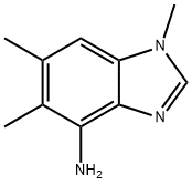 1H-Benzimidazol-4-amine,1,5,6-trimethyl- Struktur