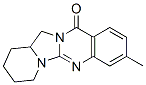 7,8,9,10,10a,11-Hexahydro-3-methyl-13H-pyrido[1',2':3,4]imidazo[2,1-b]quinazolin-13-one Struktur