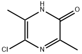 2(1H)-Pyrazinone,  5-chloro-3,6-dimethyl- Struktur