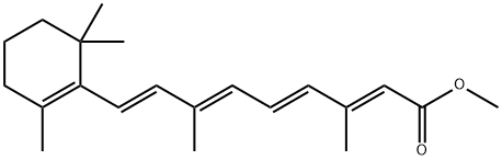 Retinoic acid, methyl ester, 339-16-2, 結(jié)構(gòu)式