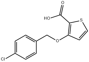 3-[(4-CHLOROBENZYL)OXY]-2-THIOPHENECARBOXYLIC ACID price.